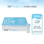 Thùng 48 hộp sữa tươi tiệt trùng TH true MILK nguyên chất 180 ml (180 ml x 48) - Ảnh 2